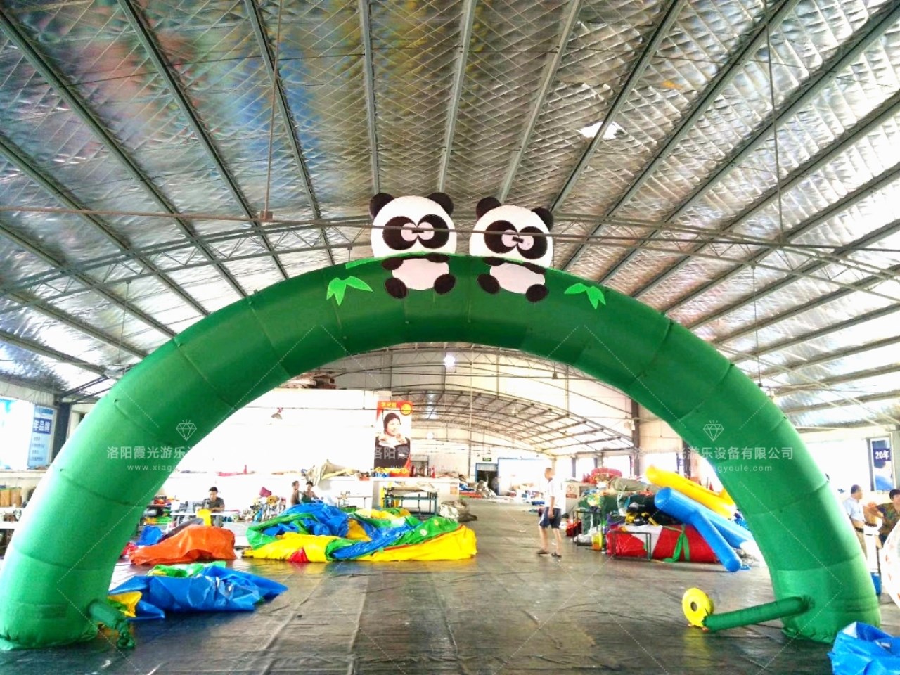 漳州小熊猫充气拱门